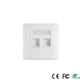 Mrezna maska RJ45-2porta ABS CNF-86A-2